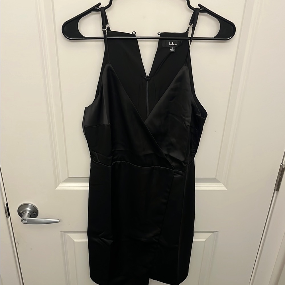 Elegant Black Mini Dress